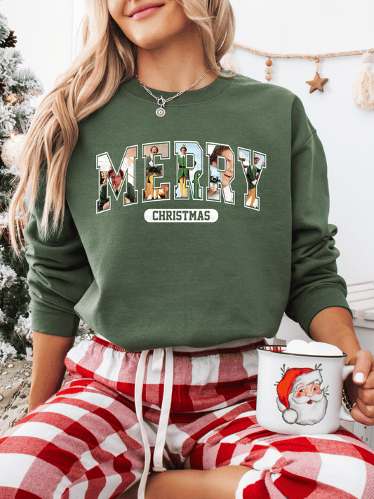 Elf Merry Christmas Sweatshirt