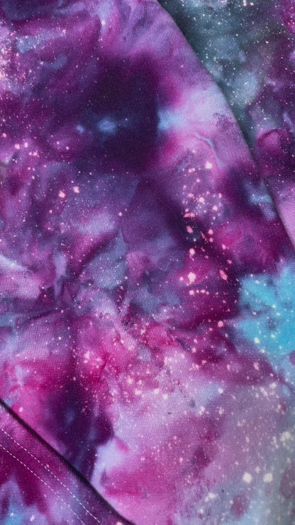 “God Is Greater Than The Highs & Lows” Galaxy Handmade Tie Dye Hoodie